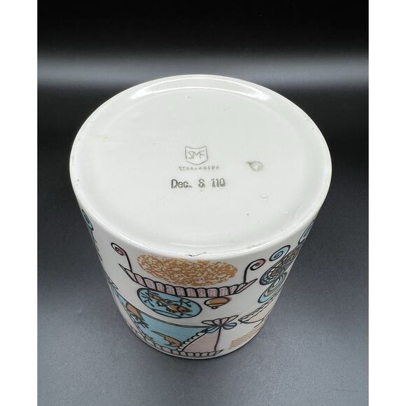 Vintage SMF Schamberg BETTHUPFERL Bedtime Treat Canister 4.25” NO LID Germany - Picture 7 of 9